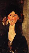 Beatrice Hastings in Front of a Door Amedeo Modigliani